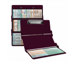 WhiteCoat Clipboard® Trifold - Wine Physical Therapy Edition